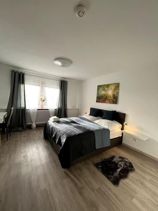 Familienwohnung Naehe Europapark, Messe, Gifiz See Offenburg Buitenkant foto