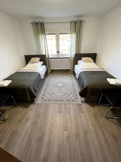 Familienwohnung Naehe Europapark, Messe, Gifiz See Offenburg Buitenkant foto